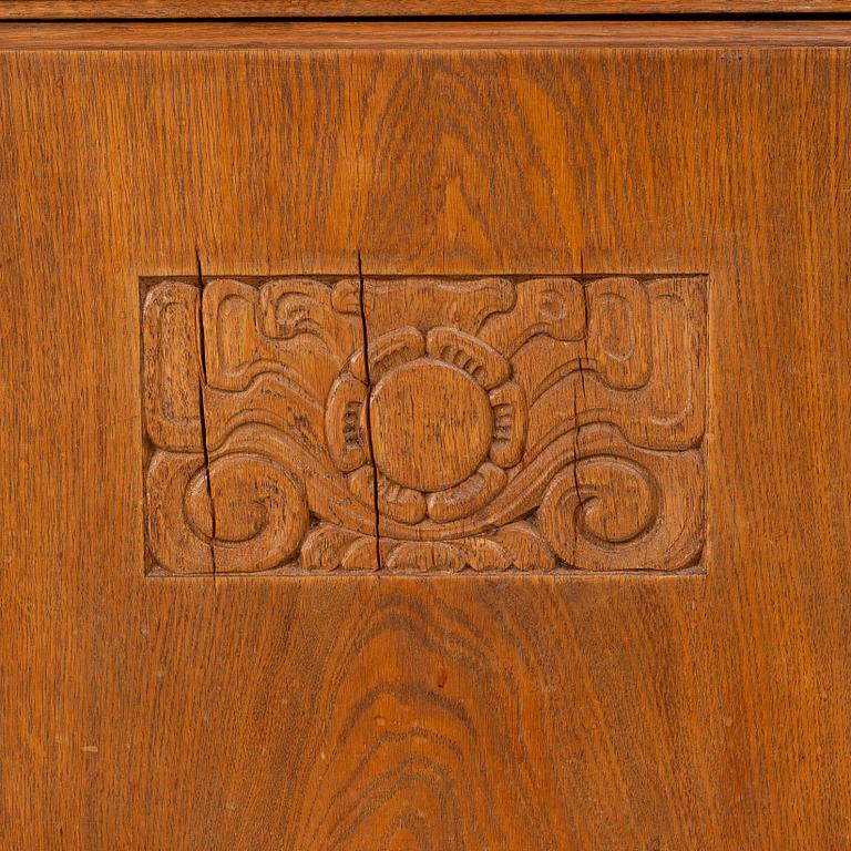 Bookcase, jugend early 20th century.