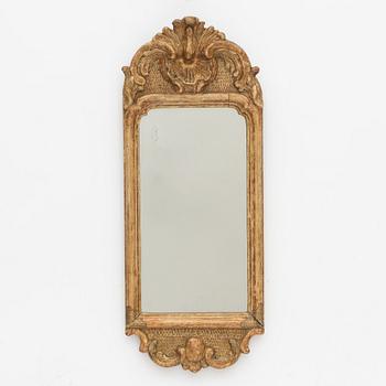 A Rococo mirror, Sweden, second half of the 18th Century.