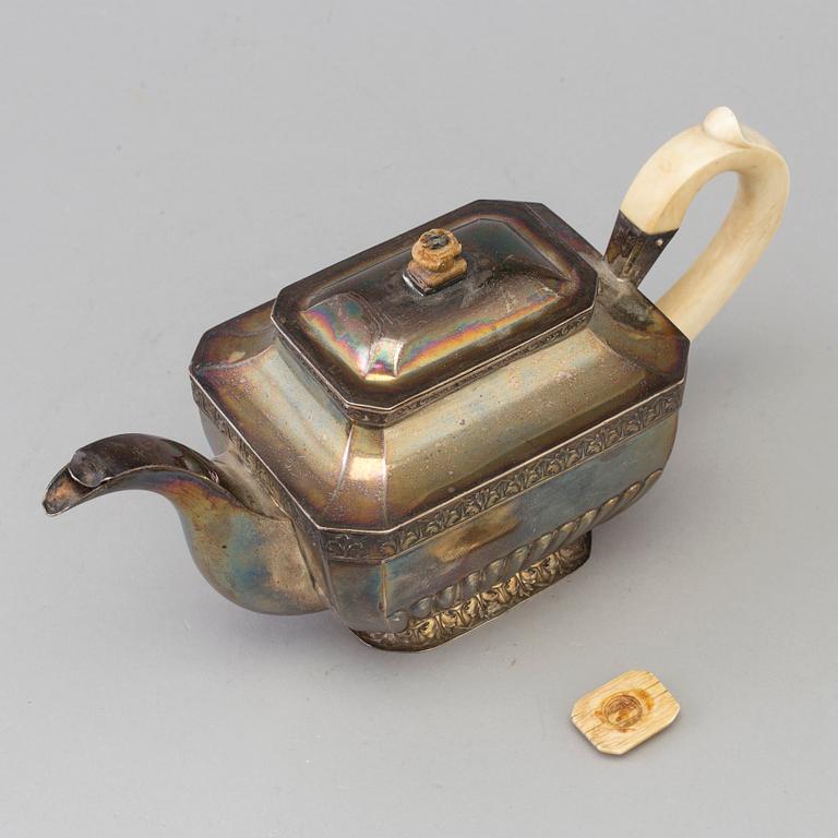 A silver teapot, Moscow, Russia, 1840´s. Weight ca 385 grams.