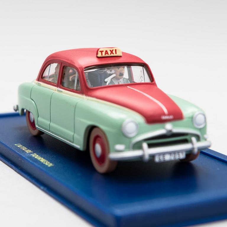 A collection of 22 Tintin cars, Hergé-Moulinsart.