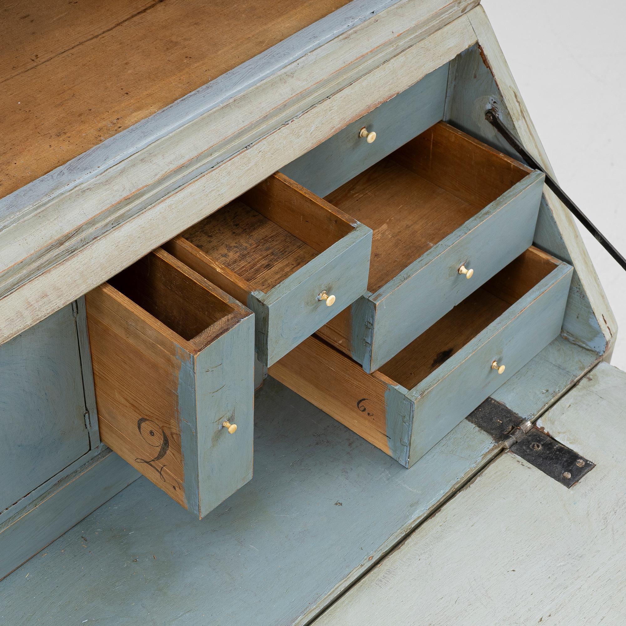 Skrivskåp, 1800-tal.