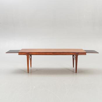 A Johannes Andersen jacaranda coffee table model F102, 1960s.