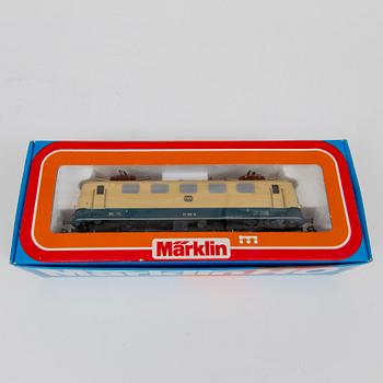 Four Märklin H0 locomotives Germany 1970s.