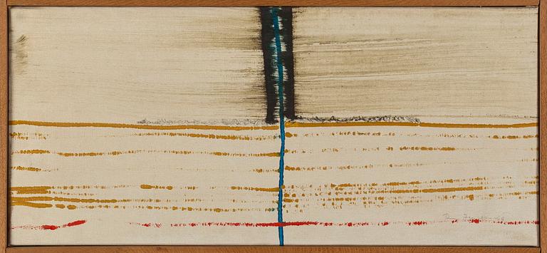 RUNE JANSSON, oil on canvas, signed and dated -66.