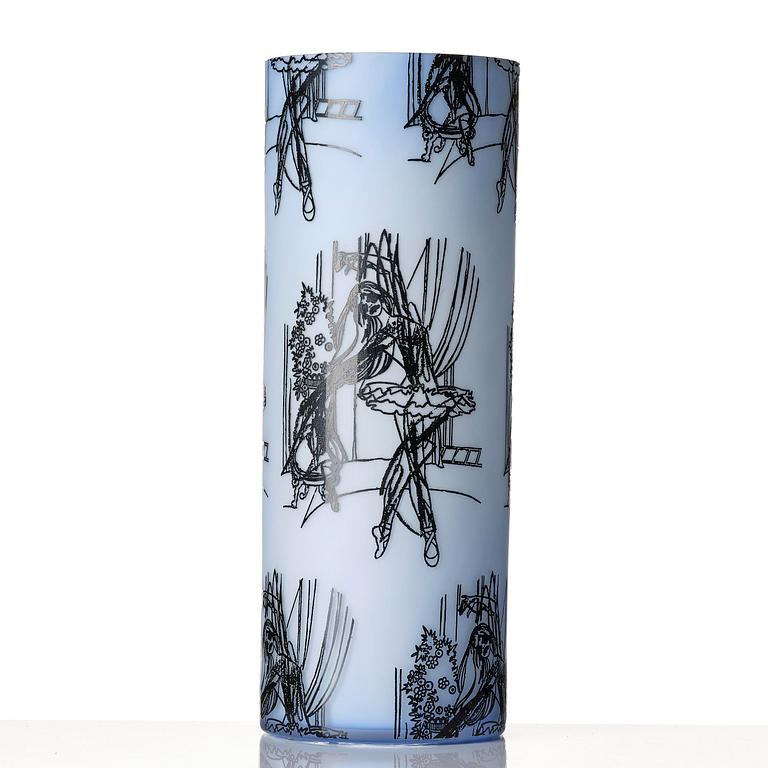 Per B. Sundberg, vas, "Wallpaper", glas, lim. ed. 50, Orrefors Studio, 2003.