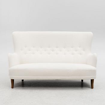 Carl Malmsten, sofa, "Patronen". OH Sjögren, second half of the 20th century.