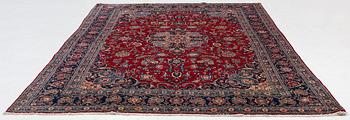 Carpet, Keshan, approx. 360 x 260 cm.