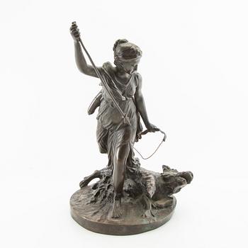 Christophe Gabriel Allegrain, efter Diana med vildsvin.