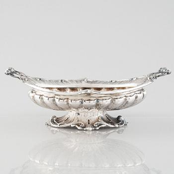 A Swedish silver bowl, mark of Carl Fredrik Carlman, late 19th Century.