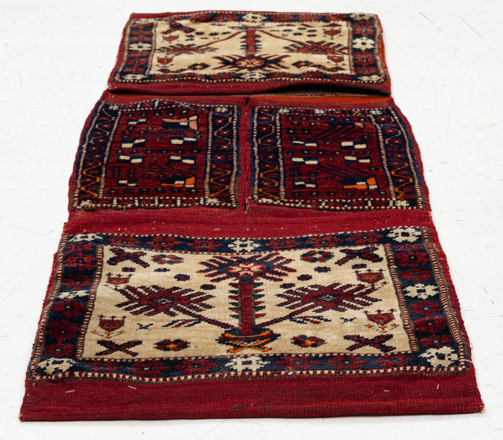 A semi-antique saddlebag, Soma/Bergama area, Western Anatolia, c. 124 x 46 cm.