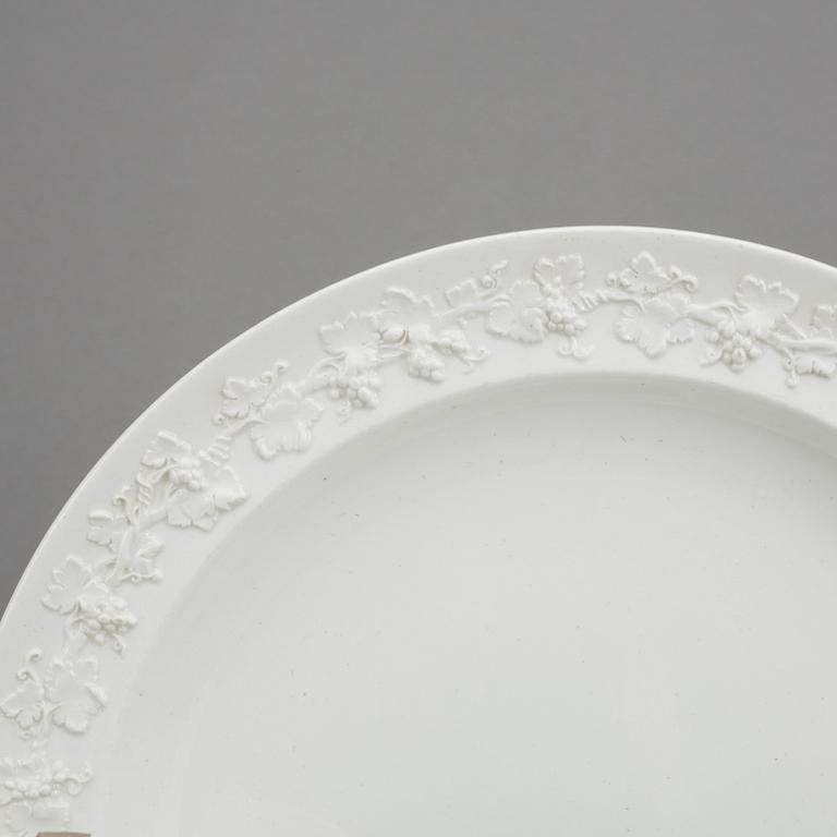 SERVERDELAR, 32+1, porslin, Wedgewood, England, tidigt 1900-tal.