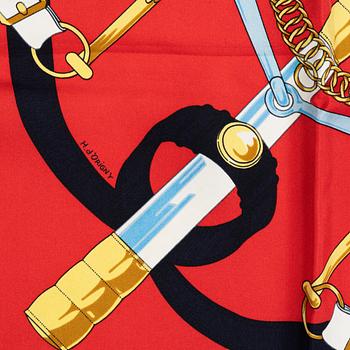 Hermès, scarf, "Eperon d'Or".