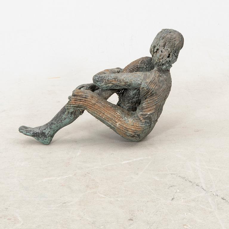 Monika Meschke,  a signed bronze sculpture.