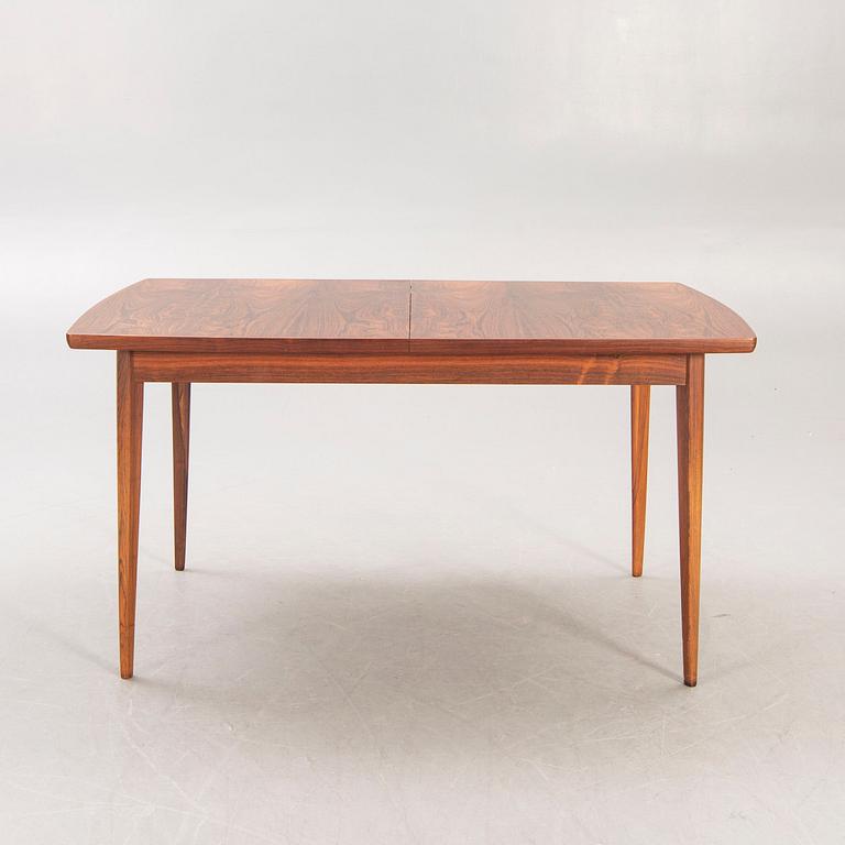 A 1960/70s jacaranda 7 pcs dining set from Albert Johansson & söner Hyssna.