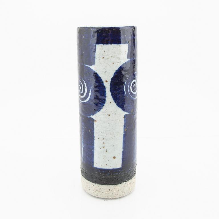 Inger Persson, a glazed stoneware signed vase and bowl from Rörstrand.
