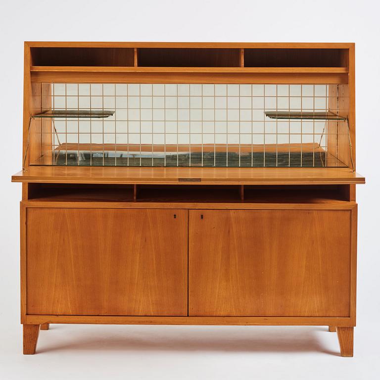 Otto Schulz, a bar cabinet, 'Göta kanal', Boet, Gothenburg, 1940s.