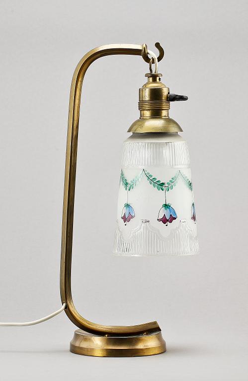 BORDSLAMPA, jugend, 1900-talets första hälft.