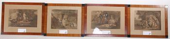 GRAFISKA BLAD, 4 st. England 1800-tal.