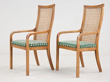 MATSALSGRUPP, 13 delar, art deco-stil, USA, 1978, märkt undertill.