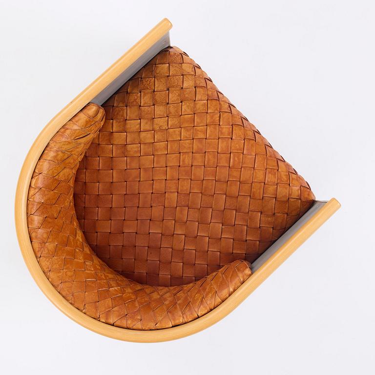 Mats Theselius, an "Aluminiumfåtölj" armchair, ed. 83/200, Källemo, Värnamo, post 1990.