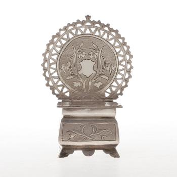 SALTKAR, silver, Ryssland omkring sekelskiftet 1900. Vikt ca 62 gram.