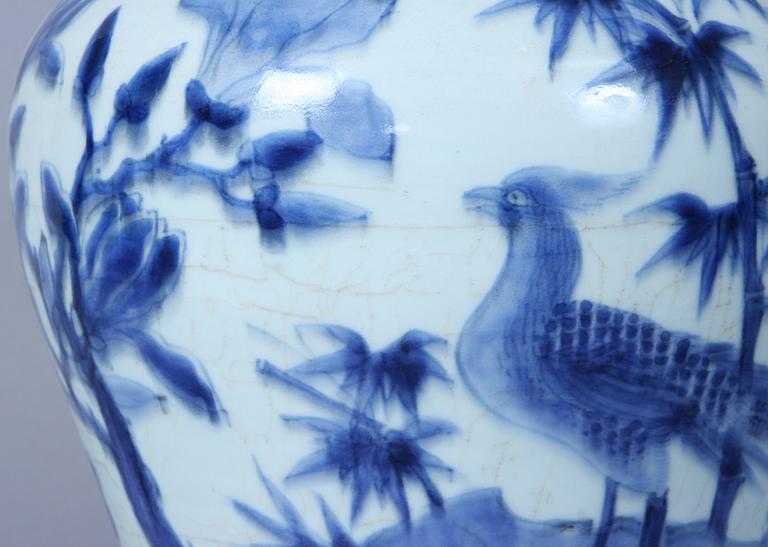 KRUKA, porslin, Kina, Transition, 1600-tal.