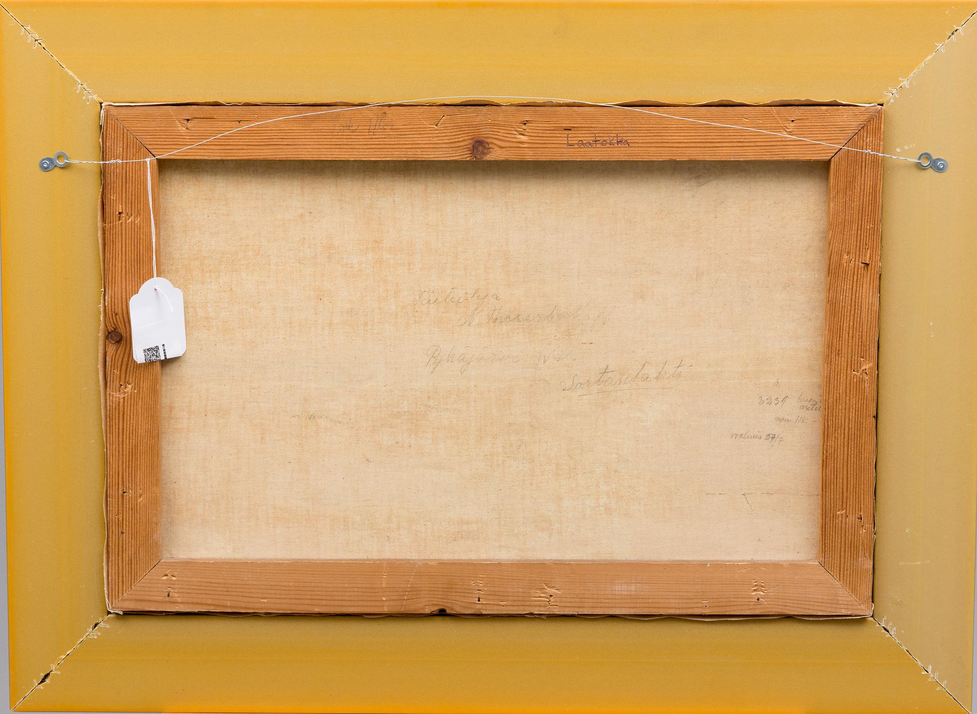 NIKOLAI TERVAKORPI, olja på duk, signerad och daterad.