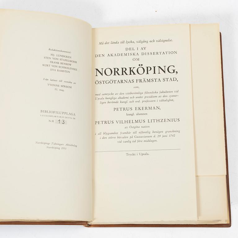 Böcker om Norrköping.