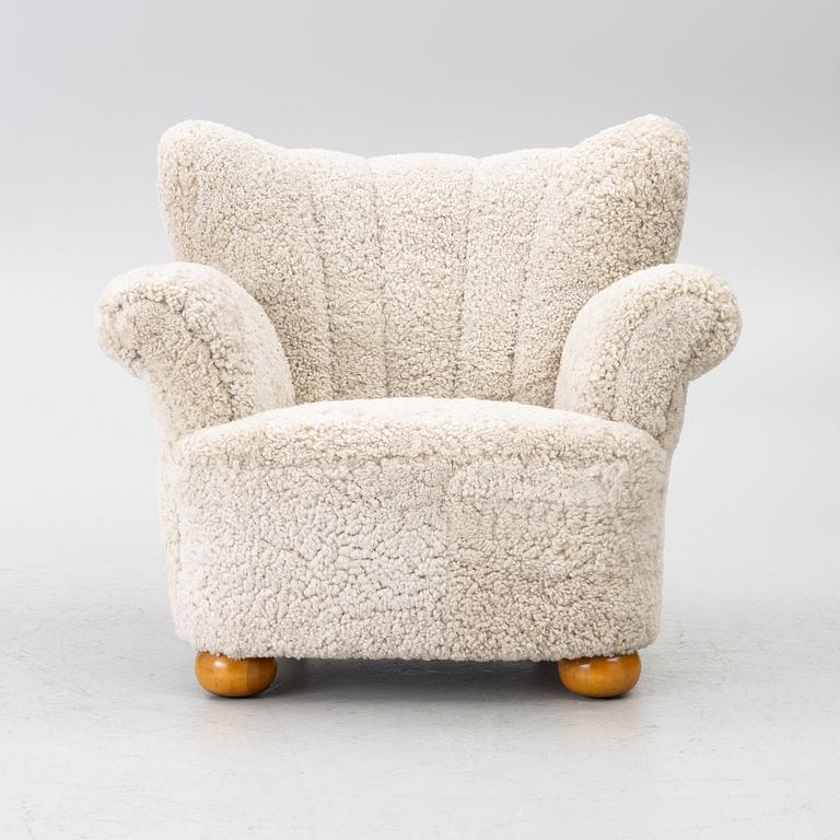 A Swedish Modern armchair, 1940s.