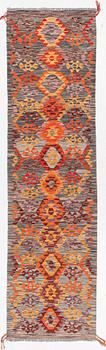Gallery rug, Kelim, modern, approx. 300 x 81 cm.