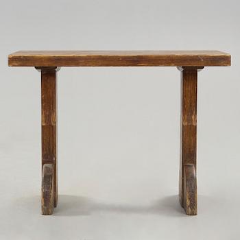 AXEL EINAR HJORTH, bord av betsad och lackad furu "Sandhamn", Nordiska Kompaniet efter 1931.