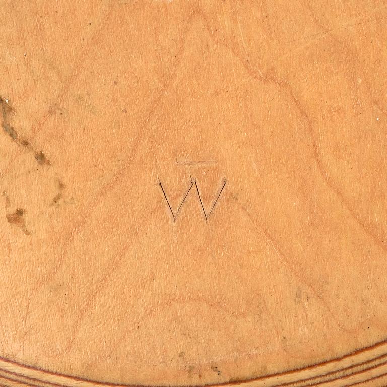 Tapio Wirkkala, a laminated birch dish, Finland, 1950s.
