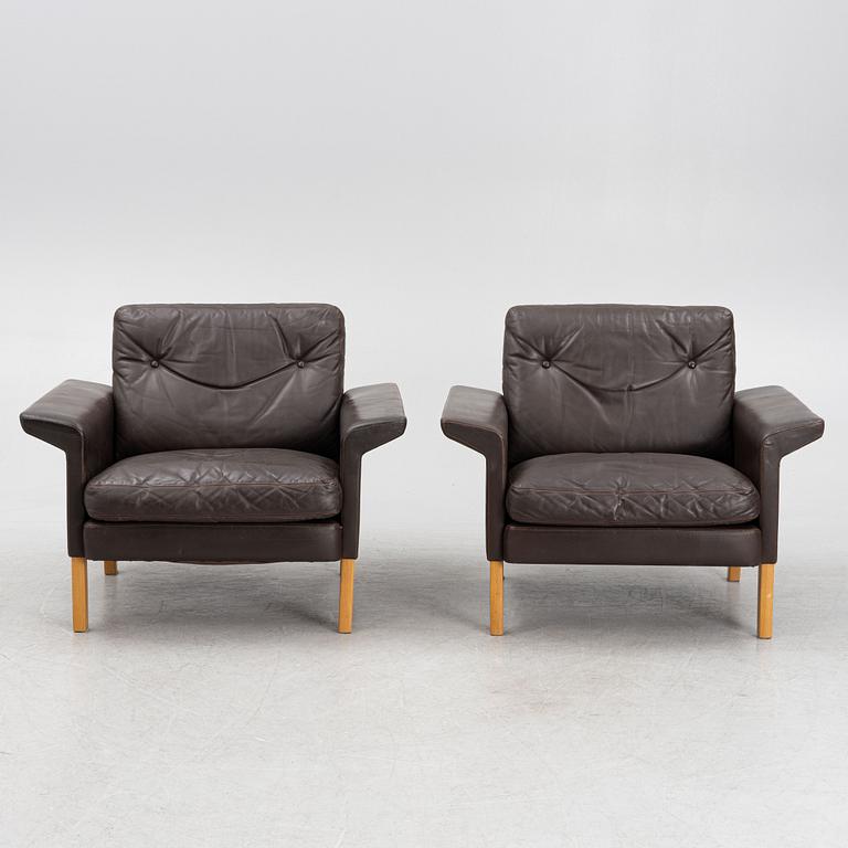 Hans Olsen, a pair of armchairs, Denmark, 1960's.