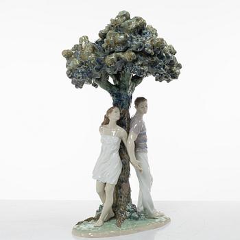 Ernest Massuet, figurine, "The Tree of Love", Lladró, Spain.
