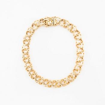 Bismarck-link necklace, 18K gold.