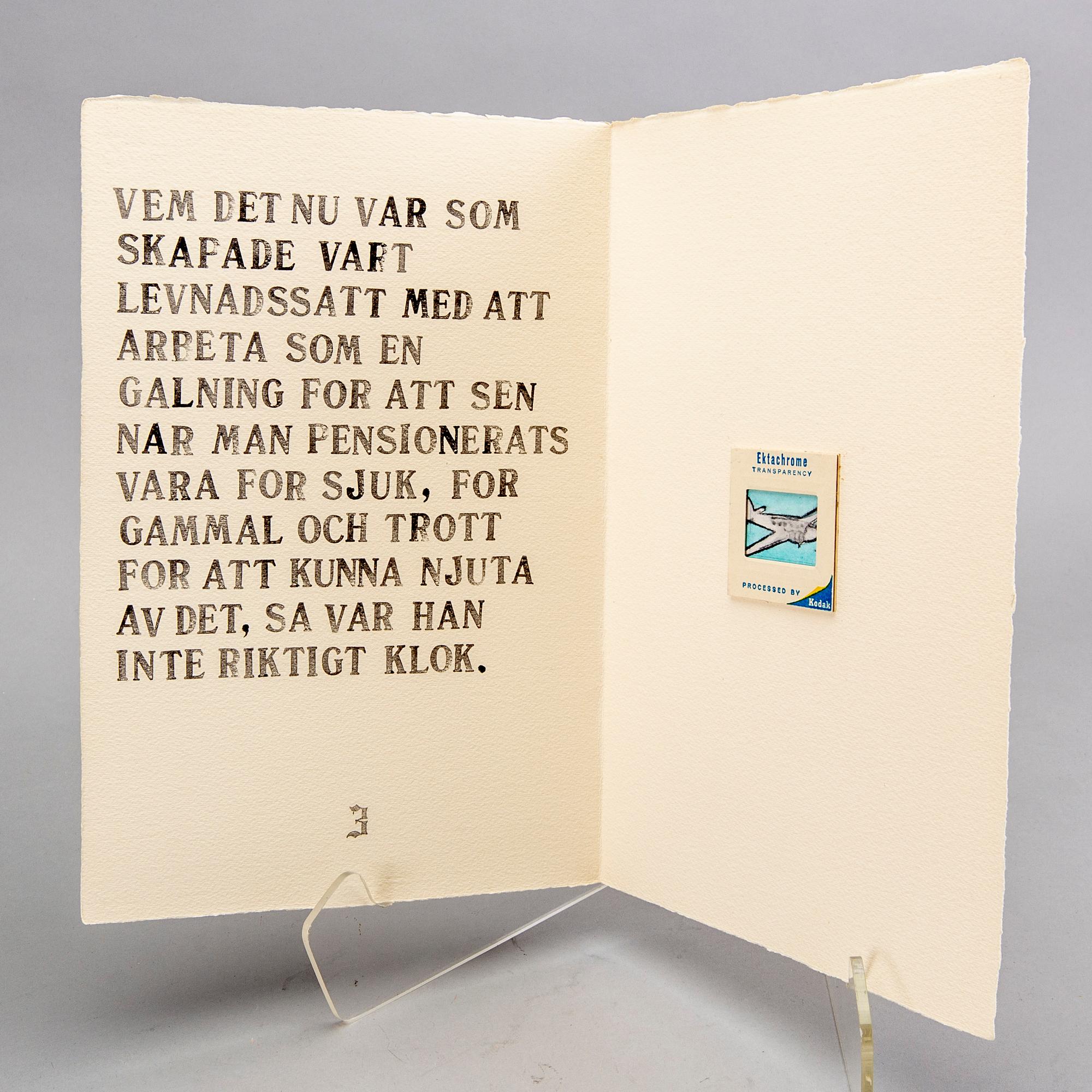 Barton Lidice Benes, objekt signerat och daterad 1980/82.