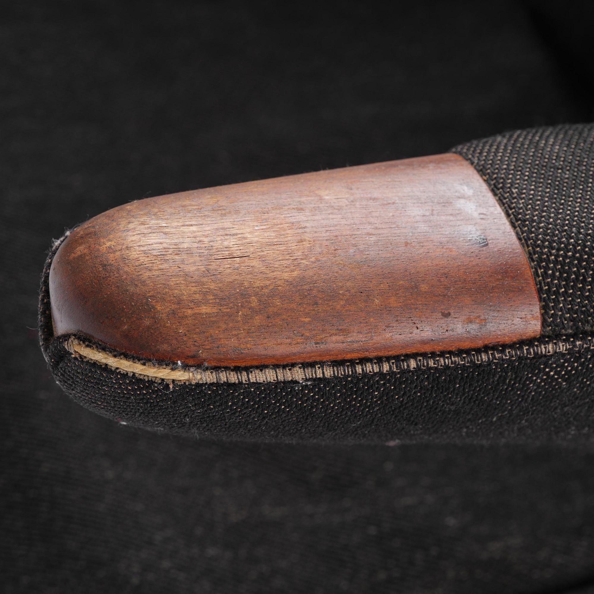 Hans J. Wegner, fåtölj, "Bamse", AP-stolen, Danmark, 1950-60-tal.