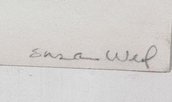 WEIL, SUSAN, akvarell, sign o dat -78.