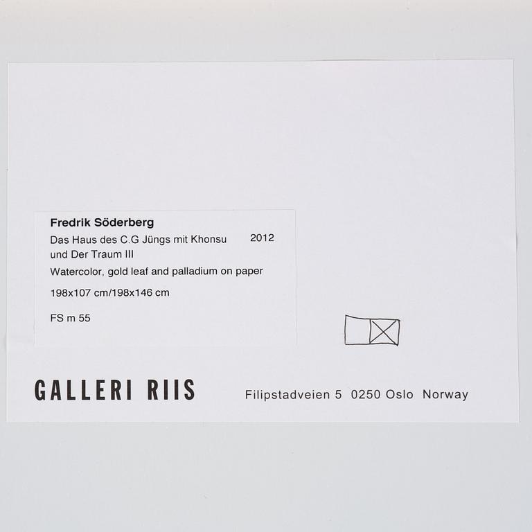 Fredrik Söderberg, "Das Haus des C.G Jüngs mit Khonsu und Der Traum III".