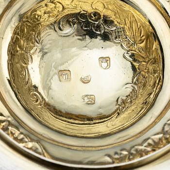 An English 18th century silver beaker, mark of Thomas Whipham & Charles Wright, London 1755.