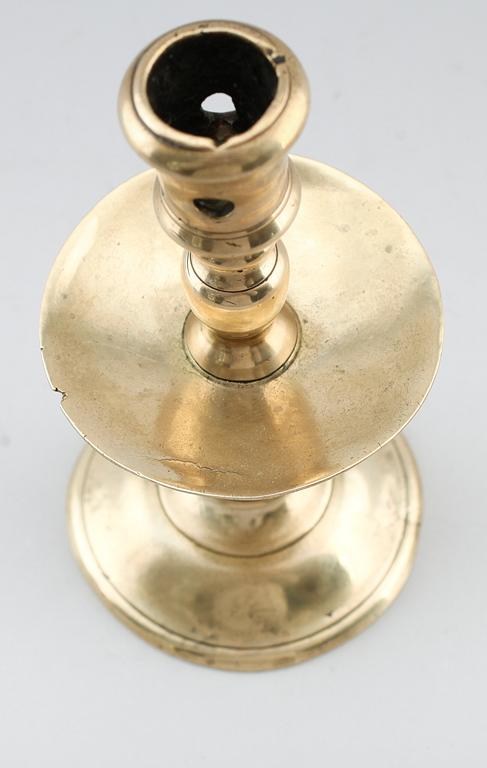 LJUSSTAKE, mässing, 1500-tal.