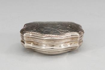 DOSA, silver. Nils Hoffberg, Stockholm 1759.