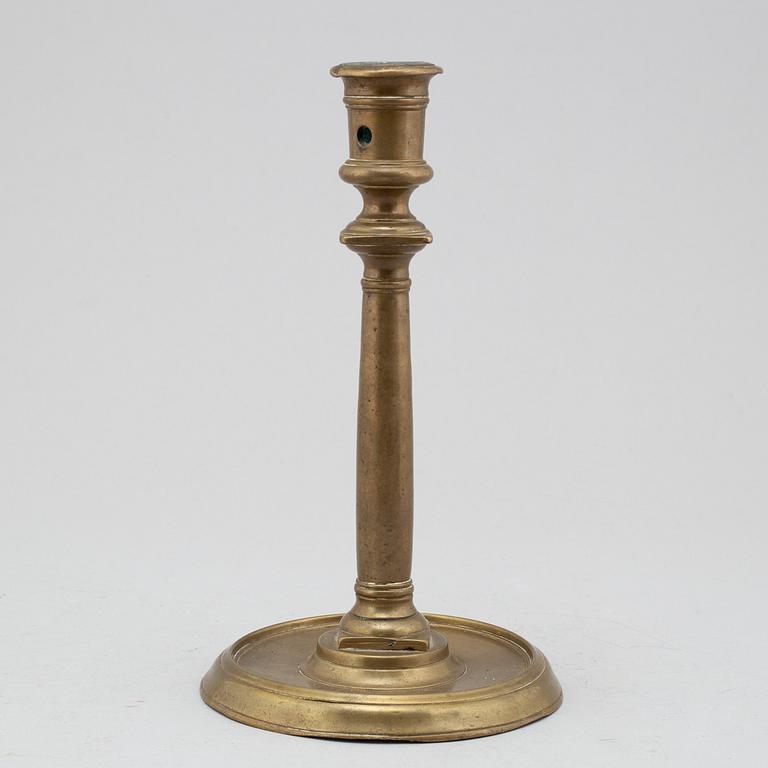 LJUSSTAKE, brons, 1500-tal.