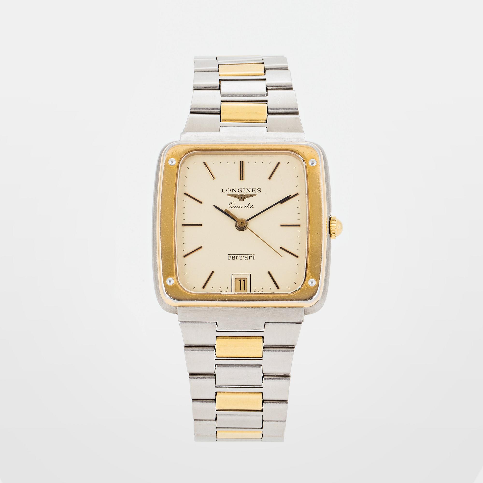 LONGINES, Ferrari, armbandsur, 30,5 mm.