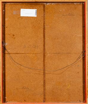 ARI AJANTO, olja på skiva, signerad.