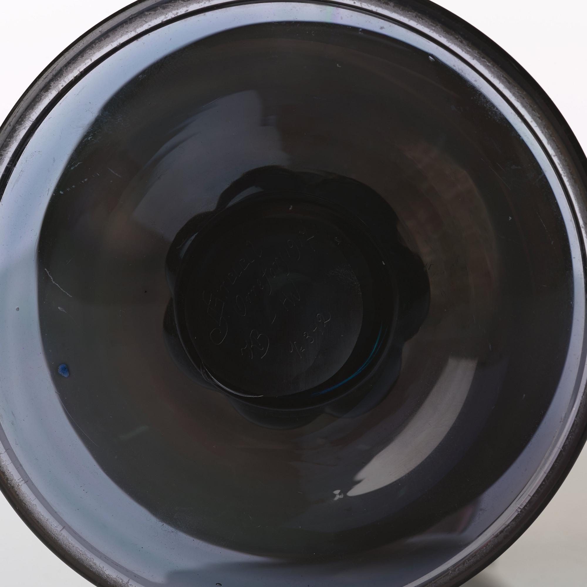 Simon Gate, a "graal" glass vase, Orrefors 1917, no 342.