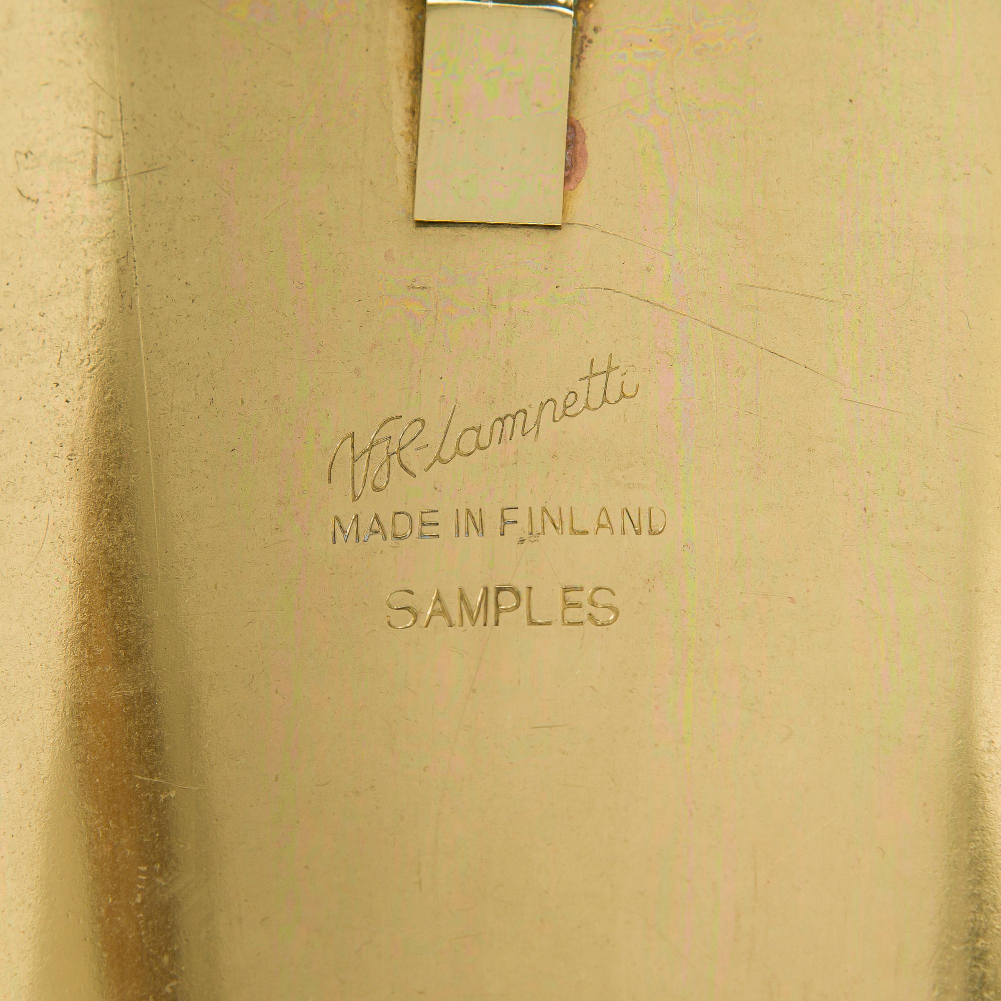 Veikko Huotari, a pair of mid-20th century wall sconces.