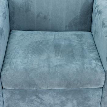 Antti Evävaara, A pair of "Vekki" armchairs, manufacturer Studio Antti E, early 1990s.