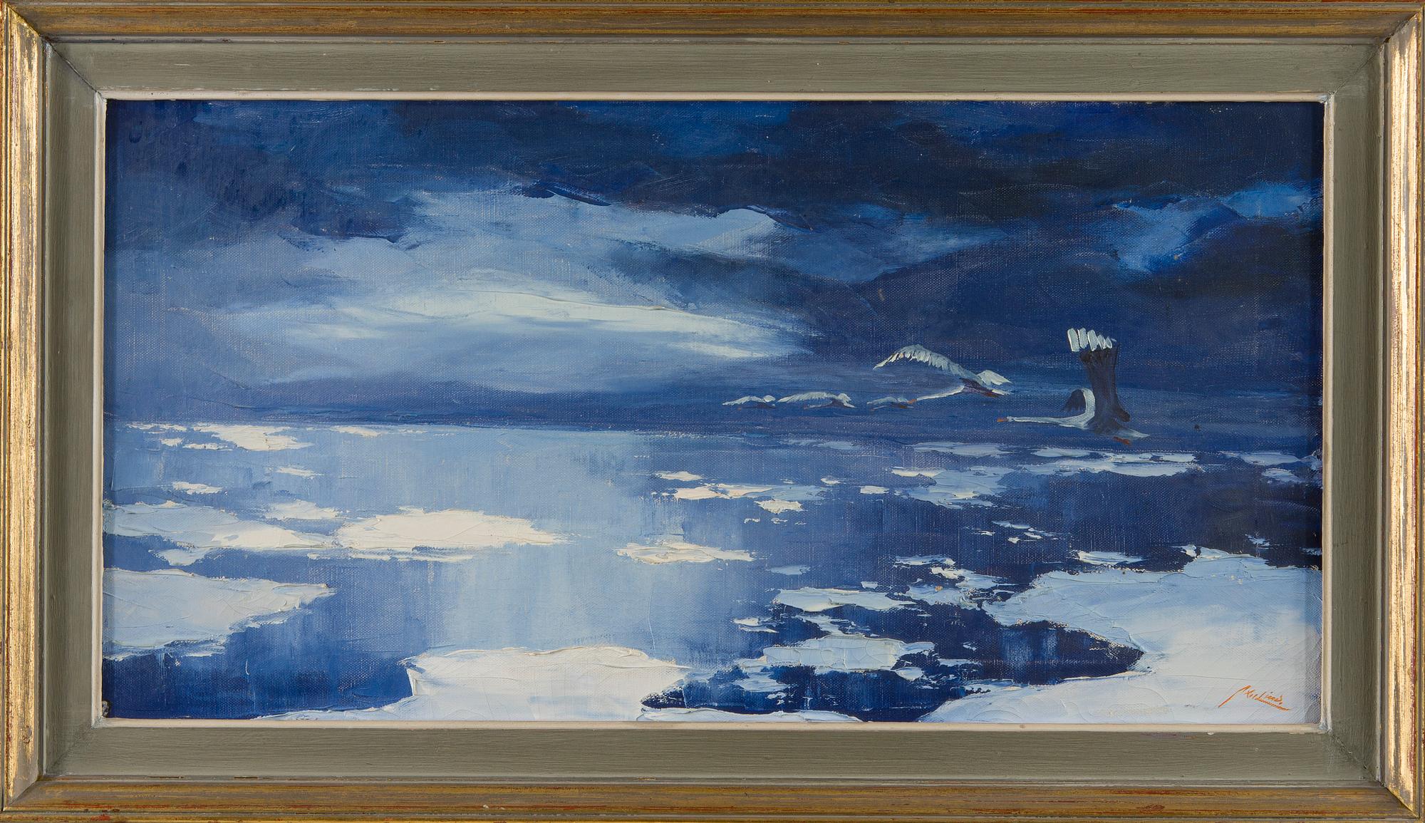 Axel Lind, Sträckande svanar.