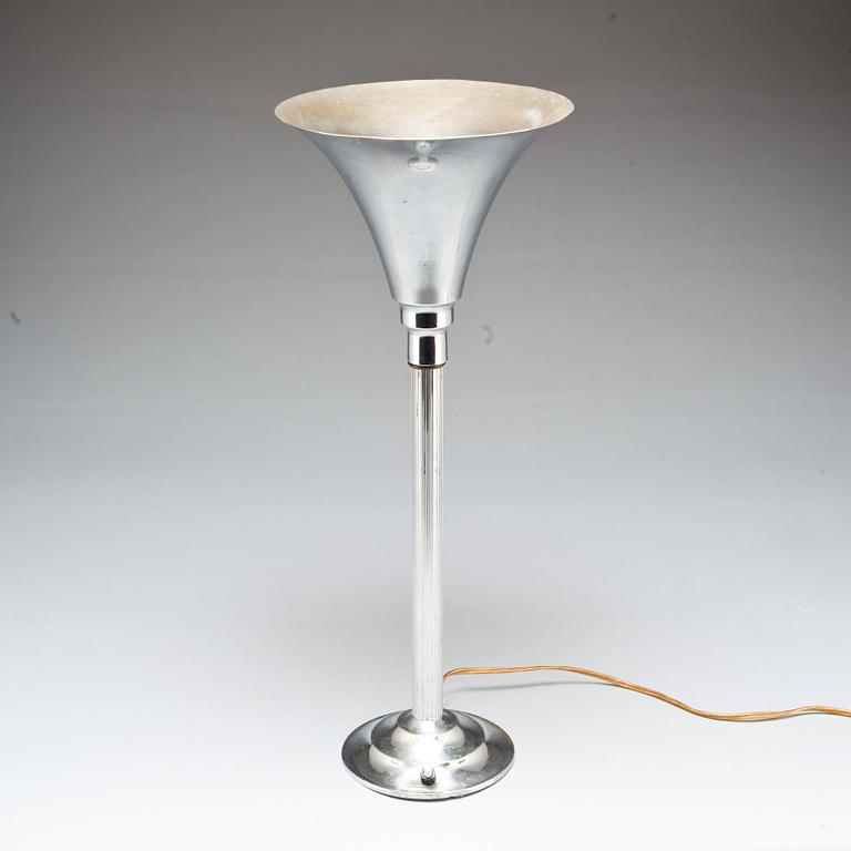 BORDSLAMPA, uplight, 1900-talets första hälft.